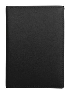 Leather RFID Passport Wallet | Black
